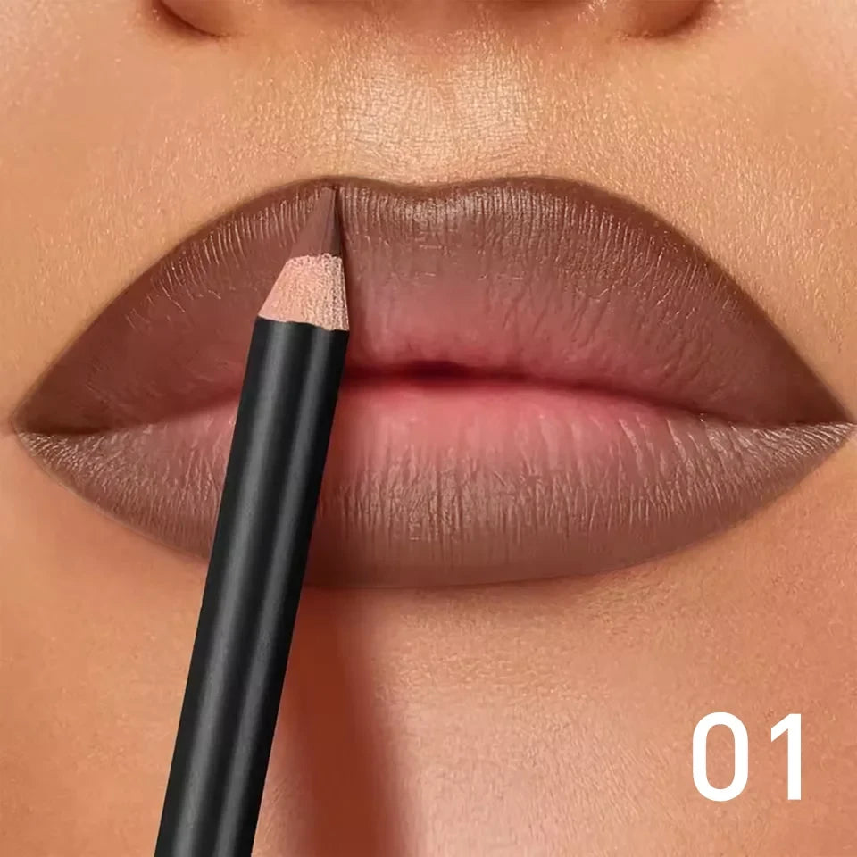 6-Color Matte Lip Liner