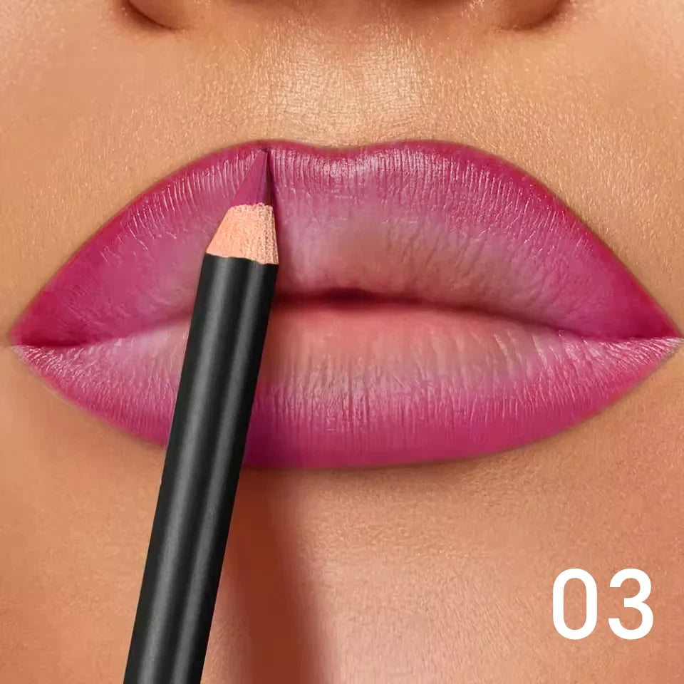 6-Color Matte Lip Liner