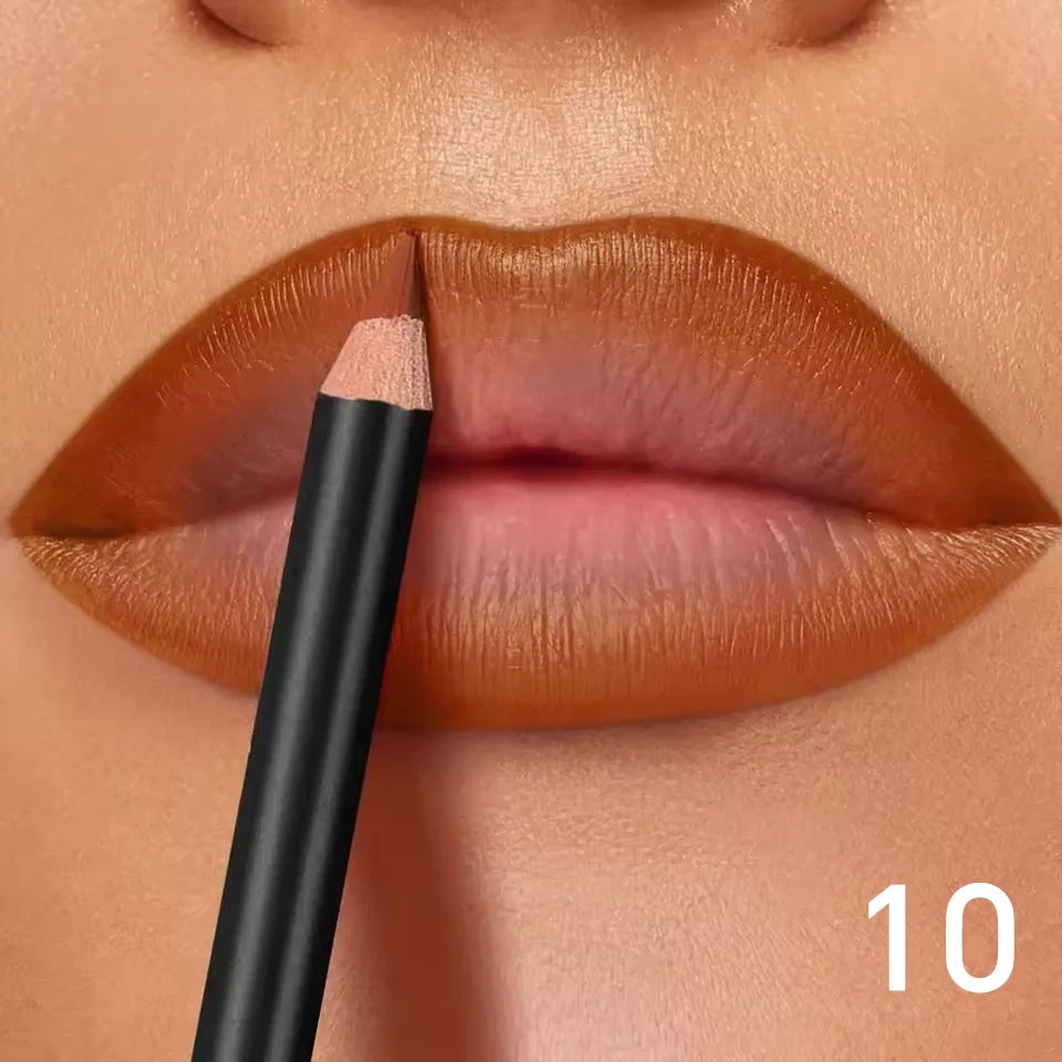 6-Color Matte Lip Liner