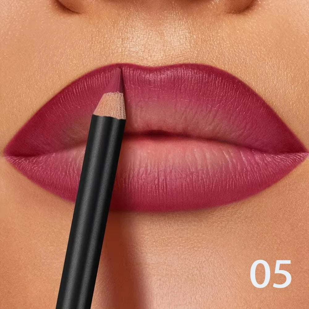 6-Color Matte Lip Liner