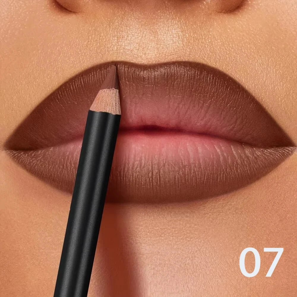 6-Color Matte Lip Liner