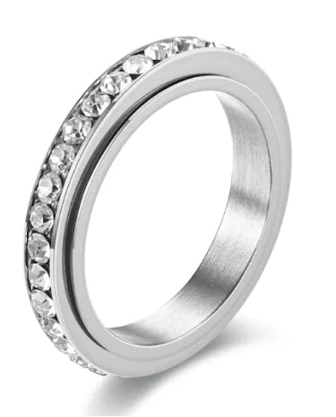 Diamond Rotatable Decompression Ring
