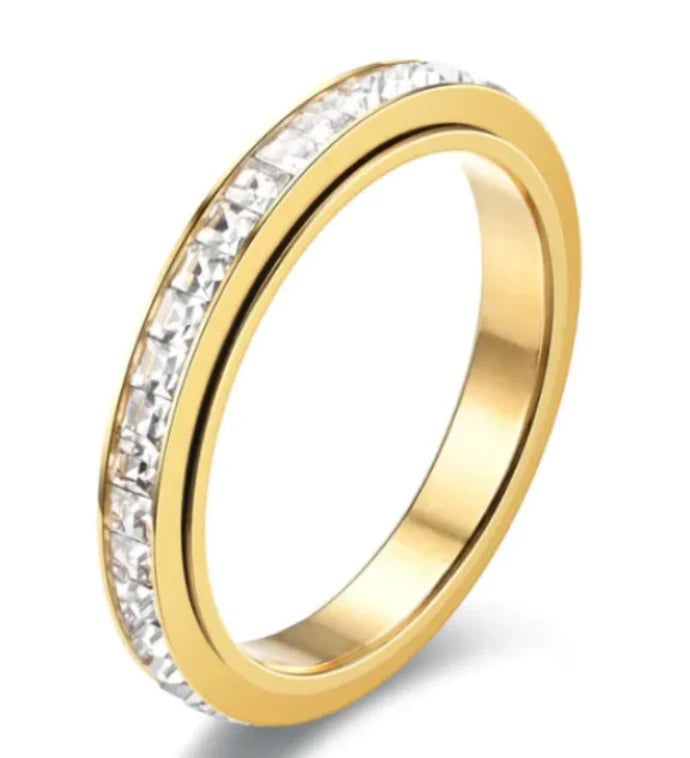 Diamond Rotatable Decompression Ring