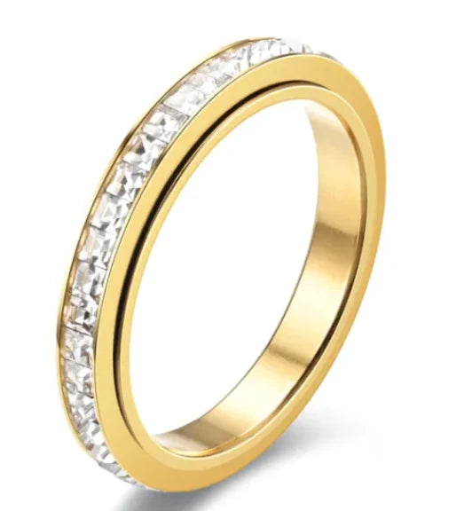 Diamond Rotatable Decompression Ring